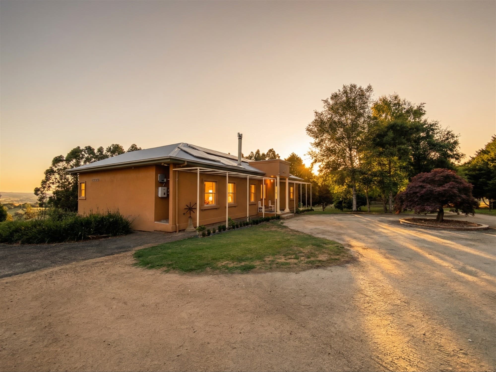 Front elevation and studio building at 30 O'Malleys Rd, Mardan
