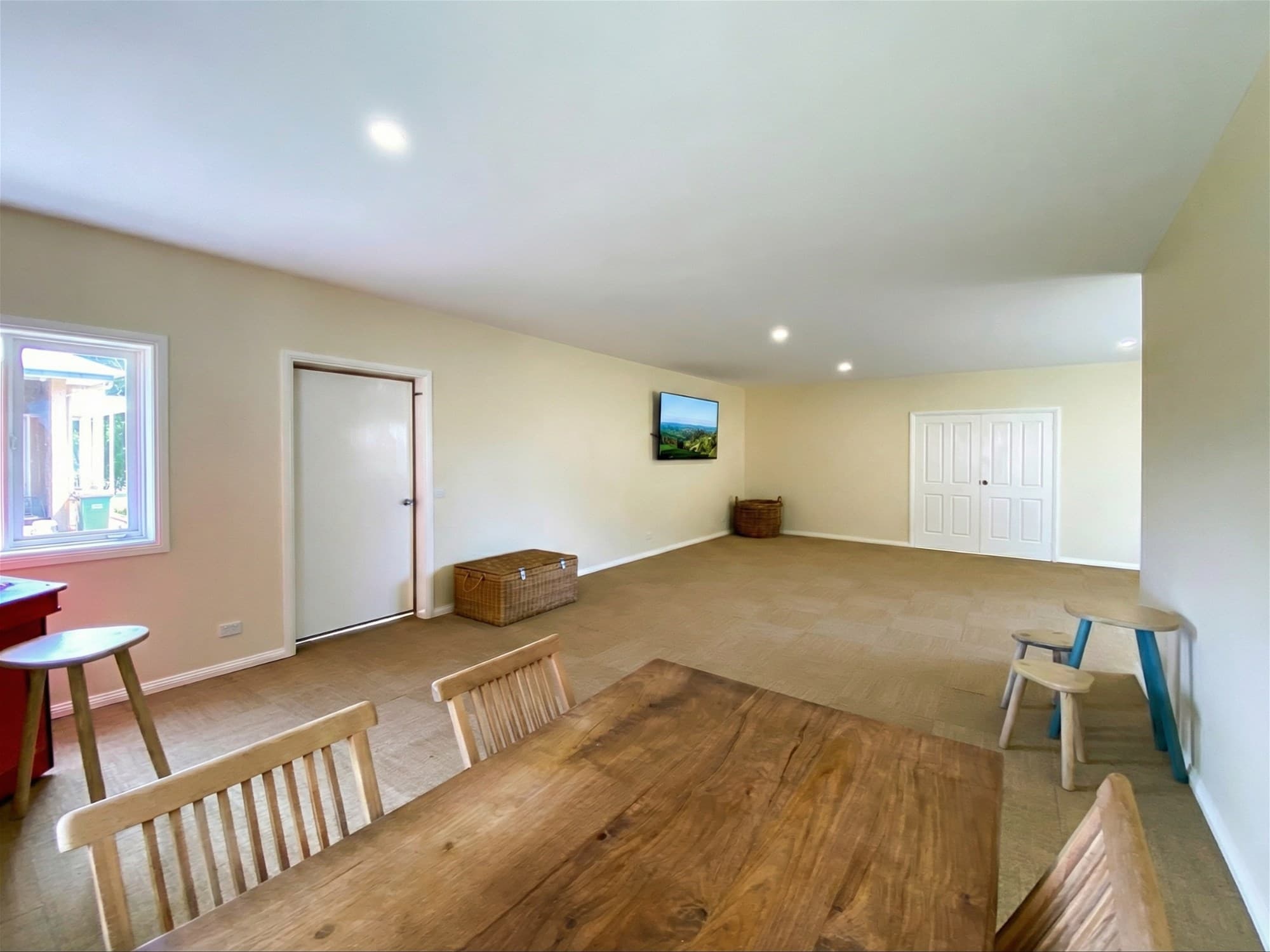 Flexible lower-level living space at 30 O'Malleys Road Mardan