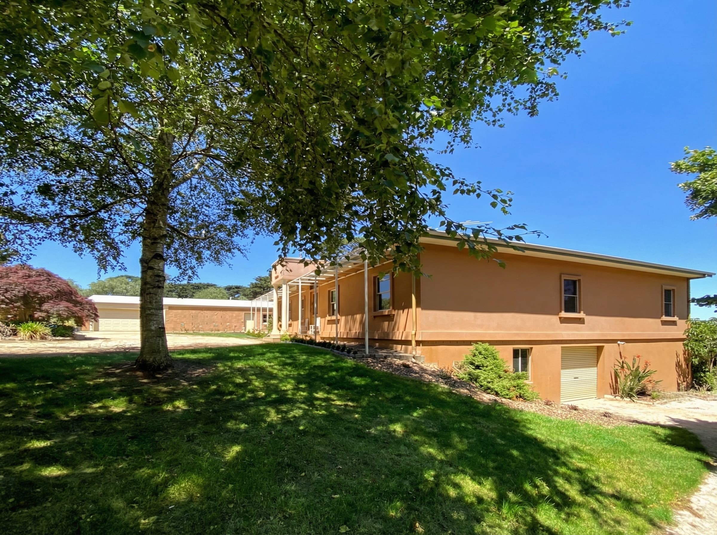 Springbank residence with mature landscaping and valley setting