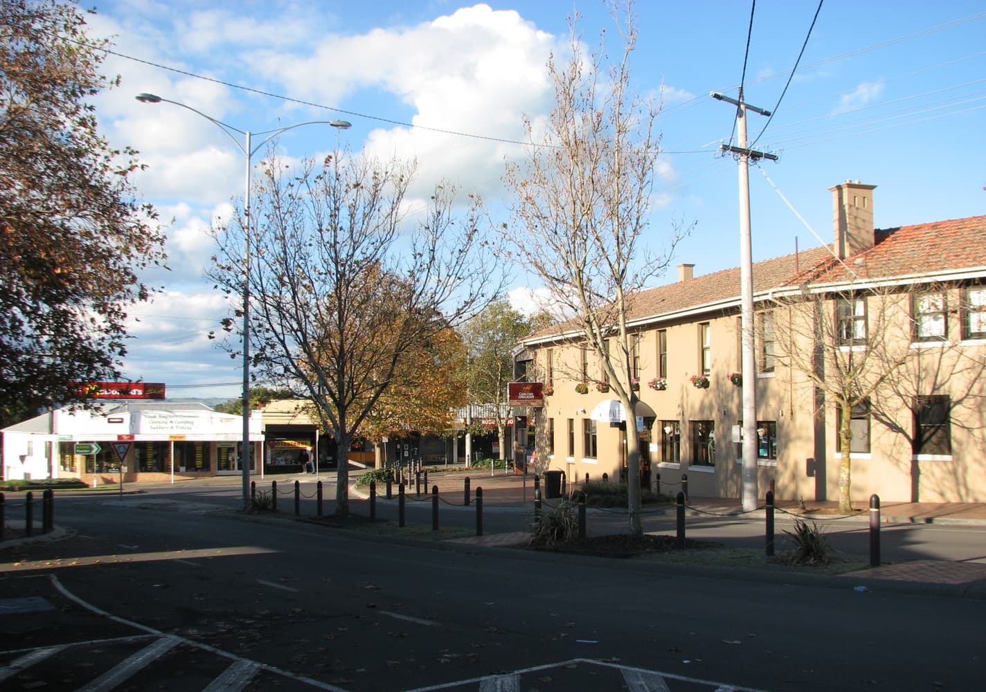 Leongatha town centre streetscape